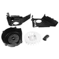 thumbnail image 4 of ATV Quad 4 Wheeler Go Kart Moped Scooter Upgrade, Cooling Fan Cover Assembly for GY6 125cc 150cc Engines with High-Performance Exhaust Pipe Kit, 4 of 8