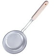 thumbnail image 4 of PENGXIANG Strainer Spoon Stainless Steel Oil Filter Scoop Hanging Frying Spoon Skimmer for Kitchen  Size 16, 4 of 10
