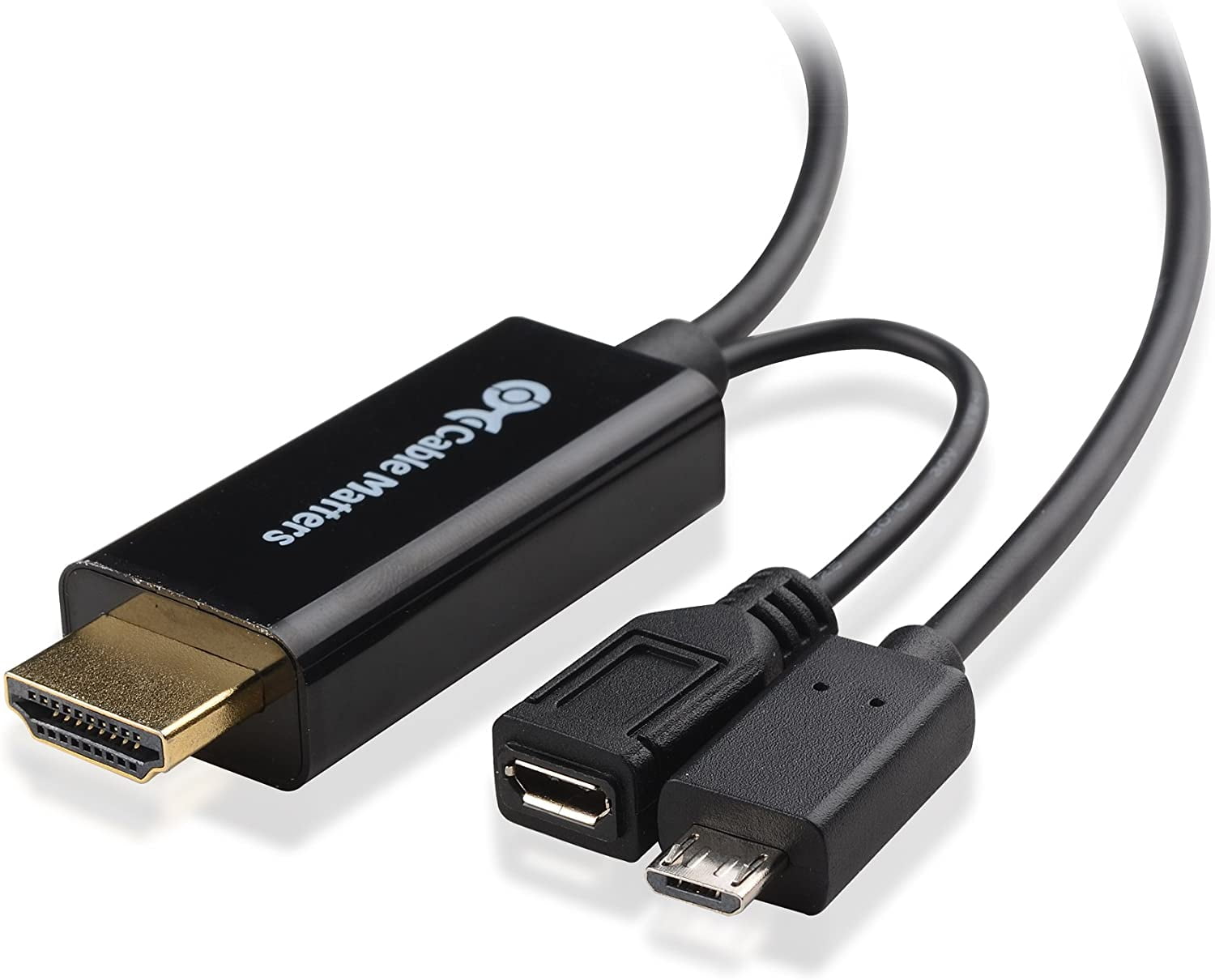 Cable Matters Micro USB SlimPort (MyDP) to HDMI 6 Foot Cable with 6