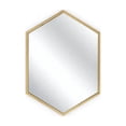 thumbnail image 1 of Marcellyn Mirror with metal gold frame, 1 of 3
