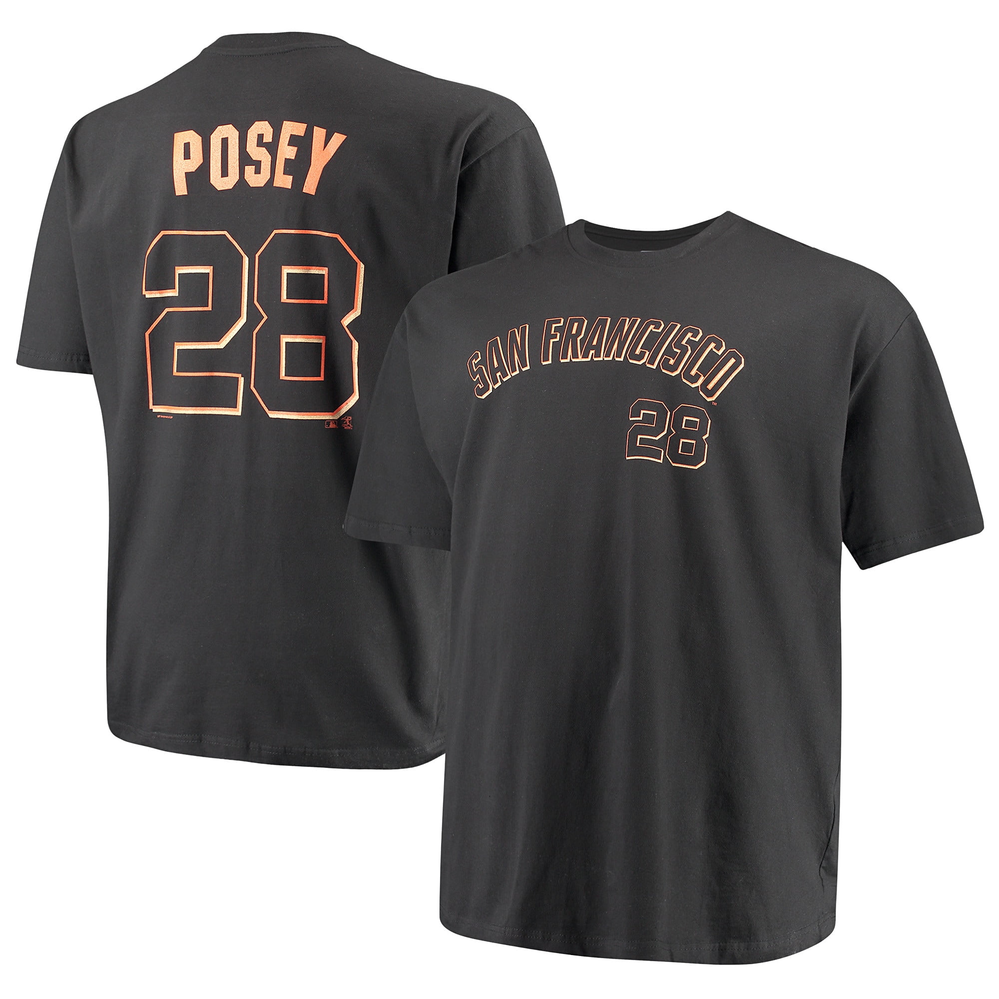 buster posey black jersey