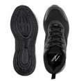 thumbnail image 4 of NY Threads Men's Running Shoes Comfortable and Lightweight Casual Sneakers, 9.5 US, Black/Black, 4 of 7