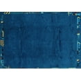 thumbnail image 1 of Ahgly Company Indoor Rectangle Abstract Light Blue Modern Area Rugs, 5' x 8', 1 of 4