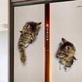 thumbnail image 4 of Mistaha Autocollant de Toilette Chat 3D Mignon Imperméable pour Mur - Style 8 XP2005, 4 of 6