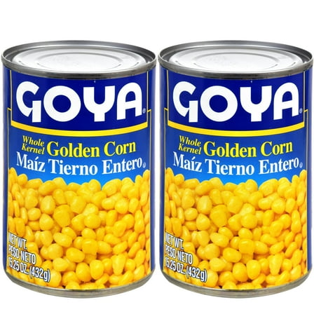 Goya Whole Kernel Golden Corn, 15.25 Ounce (Pack of 2)