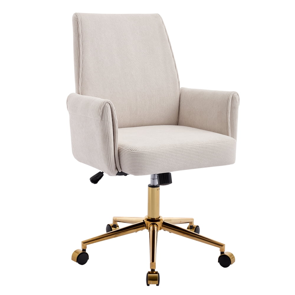 corduroy upholstered mid back office product