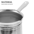 thumbnail image 3 of BESTYASH Bucket Shaped Coffee Pot Stainless Steel Silver 1Set Family, 3 of 8