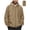 Khaki, variant on Waterproof Rain Jacket Men Lightweight Packable Windbreaker Hooded Running Hiking Cycling Travel Coat