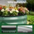 thumbnail image 5 of GVDV Raised Garden Bed Outdoor, 2Pcs 2x2x1ft Metal Raised Beds Kit for Backyard, Round Garden Beds for Gardening Vegetables Flowers Fruits Herbs, Easy Assembly, 5 of 7