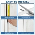 thumbnail image 4 of Uxcell Backer Rod 1 Inch x 3.3 Feet, Foam Rod Caulk Saver Joint Filler Rope Gaps Crack Filling (25mm), White 6 Pcs, 4 of 7