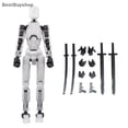 thumbnail image 1 of stanreset 13piece Birthday Gift Action Figure Doll 3D Printed Mannequin Freely Assemblable Combinations Robot transparent, 1 of 6