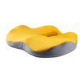 thumbnail image 4 of Cojín de espuma viscoelástica para asiento, cojín para silla de escritorio, almohadilla para glúteos para mujer, cojín para silla de oficina, almohada Amarillo Gris Claro, 4 of 8