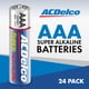 thumbnail image 2 of Acdelco 24 Pilas Aaa Batería Súper Alcalina De Máxima Potencia Vida Útil De 10 Años, 2 of 5