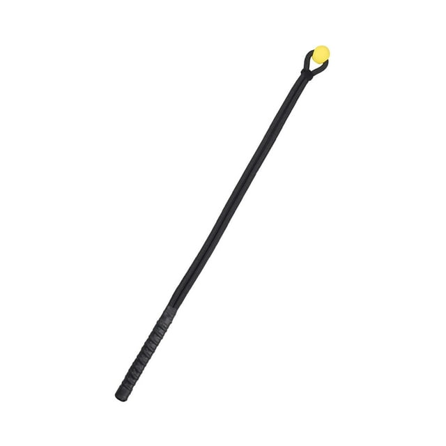 Cuerda de entrenamiento de Swing de Golf práctica de agarre cómodo portátil postura correcta Golf Negro