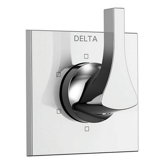 Delta Zura 6-Setting 3-Port Diverter Trim, Chrome