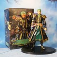 thumbnail image 3 of One Piece Chinese Style Series Luffy And Roronoa·Zoro Statue Action Figure Doll Pvc Model Car Desktop Collection Ornaments JIANGLANG, 3 of 6