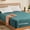 Teal, variant on PETGLE King Extra Deep Pocket Fitted Sheet Only - 1800 Thread Count Hotel Deep Fitted Sheet Up to 24 Inches Mattress, Teal Bottom Sheet 18-24 Inch Microfiber Deep King Mattress Sheets