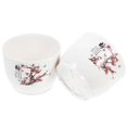 thumbnail image 3 of Plastic Reusable Plants Pot Decorative Flower Pots Space Saving Homeowners Gardeners Balcony Patio 2Set, 3 of 4