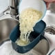 thumbnail image 5 of Injueey Fregadero de cocina Escurridor Cesto de basura Estante de almacenamiento de basura Colador antideslizante Gadget Filtro para herramientas de Type2 NO2, 5 of 6