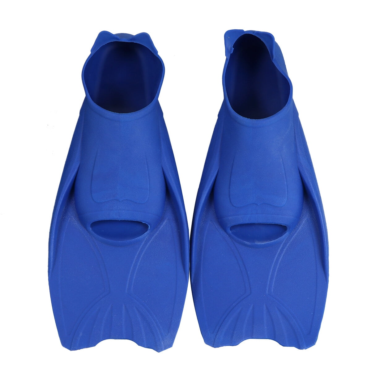1 Pair of TPR Diving Training Flippers Portable Swimming Heel Fins