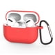 thumbnail image 1 of Funda protectora para auriculares Airpods Pro compatible con Bluetooth (rojo), 1 of 6