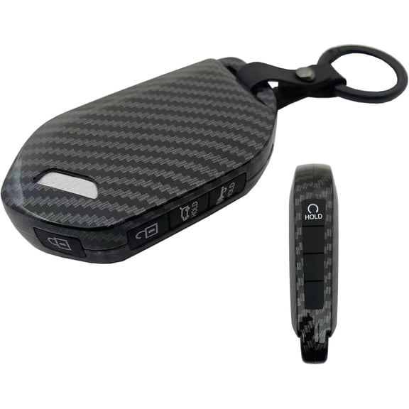 Key Fob Cover Compatible with Kia Telluride Sorento K5 K4 2023-2025 5 Button Keychain Case Holder Protector,1
