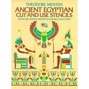Ancient Egyptian Cut and Use Stencils [Paperback - Used]