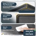 thumbnail image 3 of CAPHAUS 35" Replacement Tray for 36” Dog Crate, Durable, Multi-Purpose Plastic Bottom Pan for Pet Kennels, Easy to Clean & Install, 3 of 8