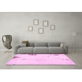 thumbnail image 3 of Ahgly Company Indoor Rectangle Abstract Pink Modern Area Rugs, 5' x 8', 3 of 4