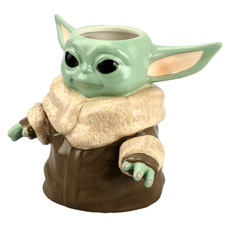 Mug Pop Colecionáveis Baby Yoda Grogu Star Wars Cinema Decoração Mestre Jedi