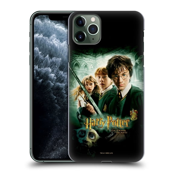 Head Case Designs Officially Licensed Harry Potter Chamber Of Secrets III Movie Poster Hard Back Case Compatible with Apple iPhone 11 Pro Max