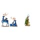 thumbnail image 1 of Escultura de ciervo, estatua de resina, figura de , adorno decorativo, artesanía creativa de escritorio, ideal para sala de estar, oficina, e, 1 of 8