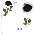 thumbnail image 2 of 12 pcs Artificial Roses Flowers Long Stem Fake Silk Rose for Home Wendding Decorations, 2 of 7