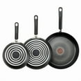 thumbnail image 1 of T-fal 3-Piece Skillet Set, Heavy Gauge Forged Aluminium with Titanium Non-stick Coating, Dishwasher Safe, 1 of 6
