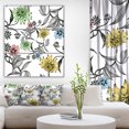 thumbnail image 1 of Design Art - Hand drawn summer flowers, 1 of 3