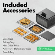 CHEF iQ MiniOven 25-Quart Countertop Oven with Touchscreen Controls - Black