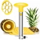 thumbnail image 1 of Descorazonador de piña, pelador de piña 3 en 1 de acero inoxidable, herramienta rebanadora, cuña desmontable para el hogar y la cocina Xemadio WMZL-1880, 1 of 5