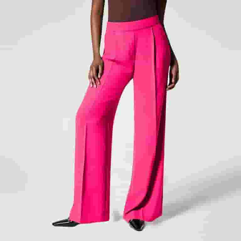 パンツ A FERRETTI Women Straight Pants A030616180178 Pink パンツ A FERRETTI Women Straight Pants A030616180178 Pink