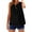 Black, variant on Duoif Womens Tank Tops Button down Linen Tank, Lightweight Summer Blouse Going Out Tops for Women Beige L