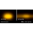 thumbnail image 3 of Diode Dynamics Stage Series 12 Inch LED Light Bar Single Row Straight Amber Flood Each DD6041S, 3 of 9