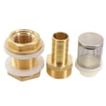 thumbnail image 3 of Bgsha Rain Bushing With Hose Nozzle & Stainless Steel Filter For Water Tank, 3 of 9