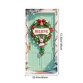thumbnail image 2 of Christmas Decorations Door Curtain Cover Creative Santa Claus Cool Doll Theme for Home Indoor Outdoor Winter Holiday Party Decor, 2 of 4