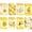 Bee, variant on Slccxzc 16 Pcs Golf Themed Mini Spiral Notebook Pocket Memo Notepad Party Favor Set