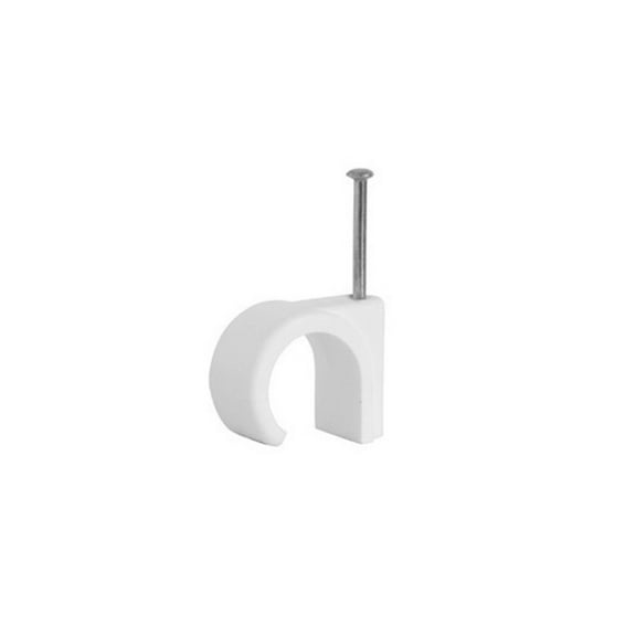 Securpak Round Cable Clips (Pack of 20)