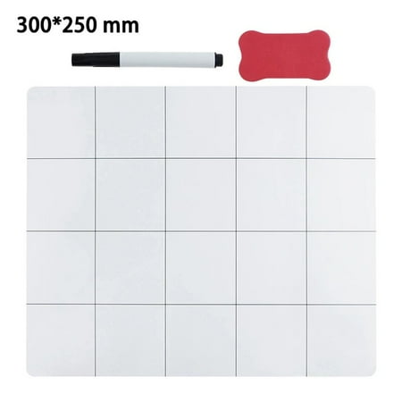 

BAMILL 300×250mm Magnetic Pad Working Memory Pad Repair Tools with Marker Pen Rubber