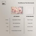 thumbnail image 6 of Roseate Dream Canvas Glam Floral Art by Art Remedy, Gallery Wrapped, 54" x 36", 6 of 7