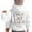 White, variant on Tiijoy Hoodie for Girls Jesus Letter Print Hooded Sweatshirt Pullover Top, Sizes 5-6