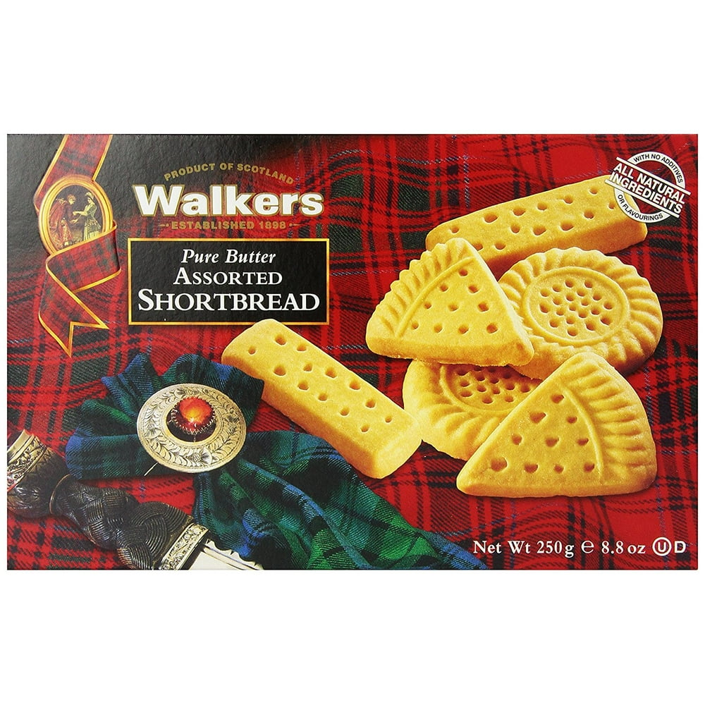 Walkers Shortbread Assorted, 8.8 oz. Boxes, Pack of 6