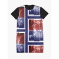 thumbnail image 2 of America: The Exclusive Collection Graphic T-Shirt Dress, 2 of 2