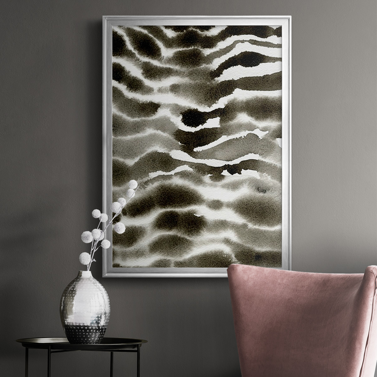 Jungle Stripe II Premium Framed Print - Ready to Hang